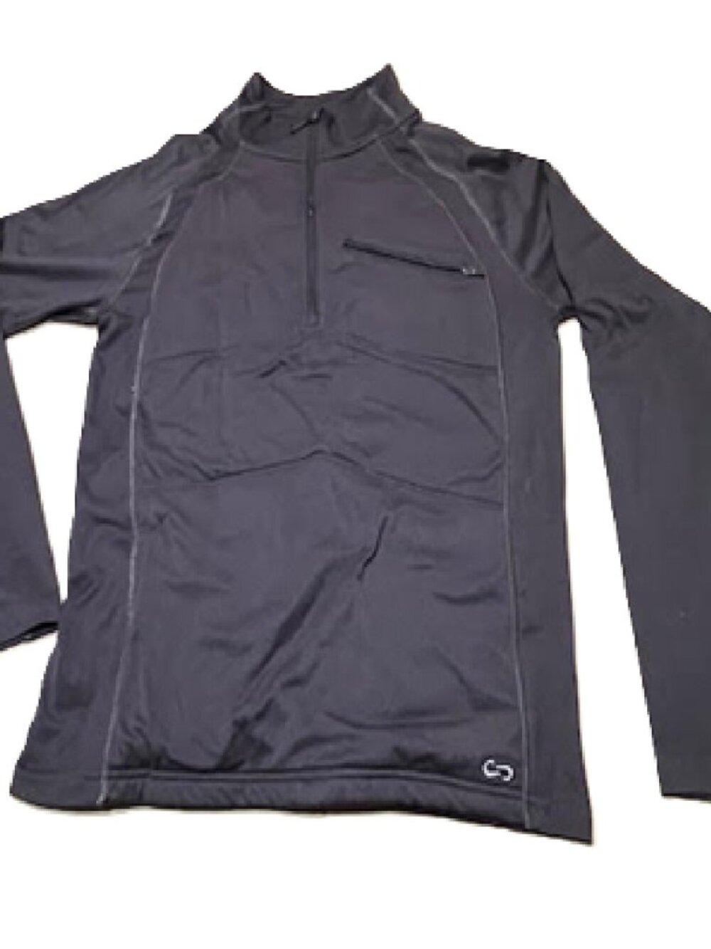 OROS Solarcore Explorer 1/4 Zip Pullover Jacket Size SMALL Black BM1
